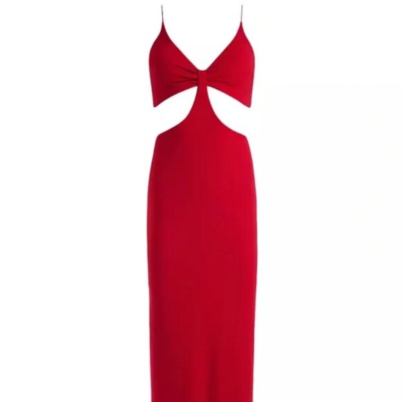 Alice + Olivia Havana Cutout Jersey Maxi Dress - Picture 1 of 9